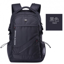瑞士军刀商务电脑双肩包大容量背包旅行包休闲潮高中学生书包