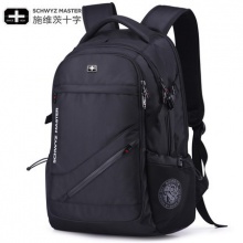瑞士军刀商务电脑双肩包大容量背包旅行包休闲潮高中学生书包