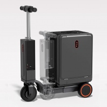 DTA电动行李箱骑行可坐大人20寸旅行箱代步可登机 黑色GX2510