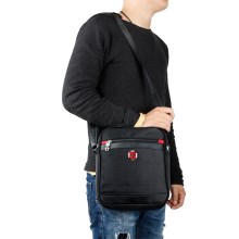 瑞士军刀男式单肩包斜挎包10寸iPAD平板电脑包户外运动包 SA-9726